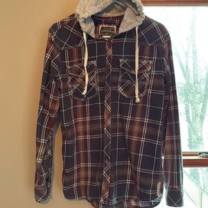 Men’s long sleeve casual button up